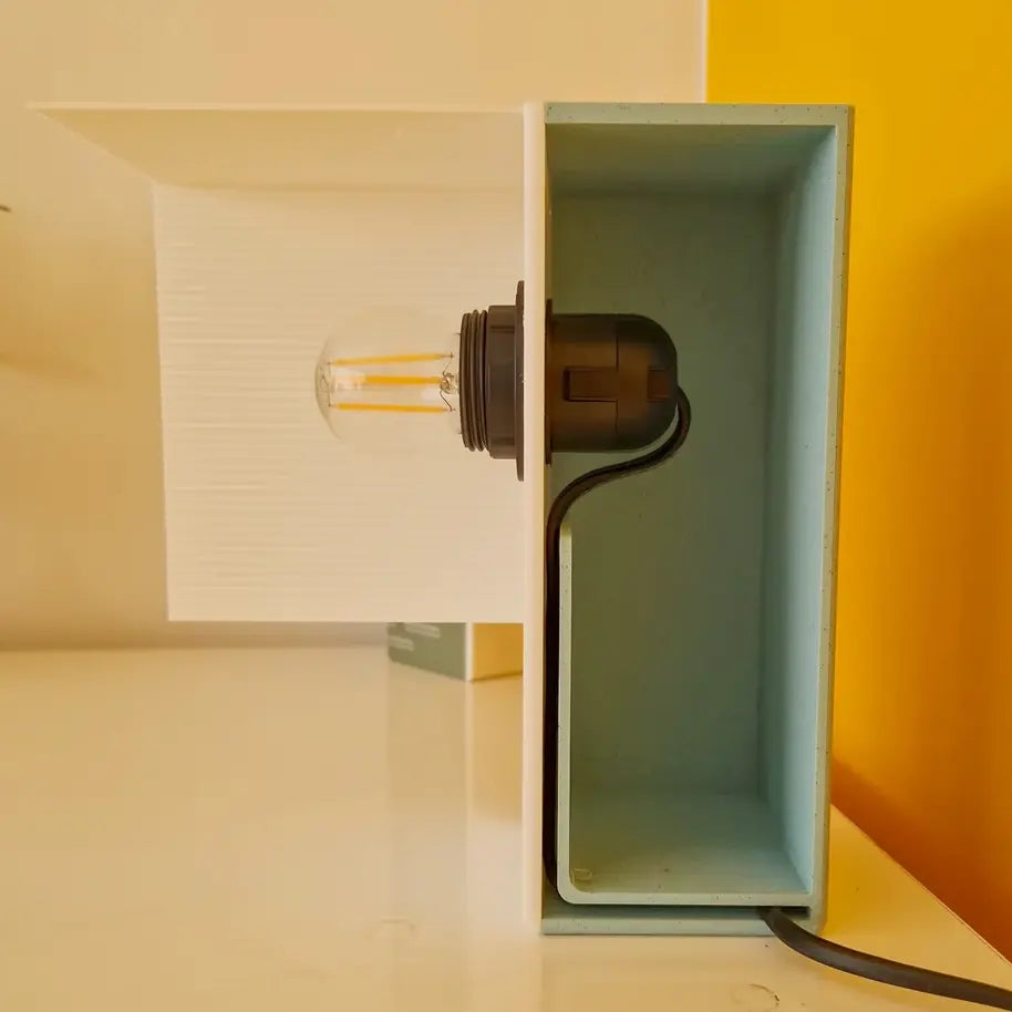 Art Deco Lamp - Original Minimalist Table/Desk/Bedside Lamp