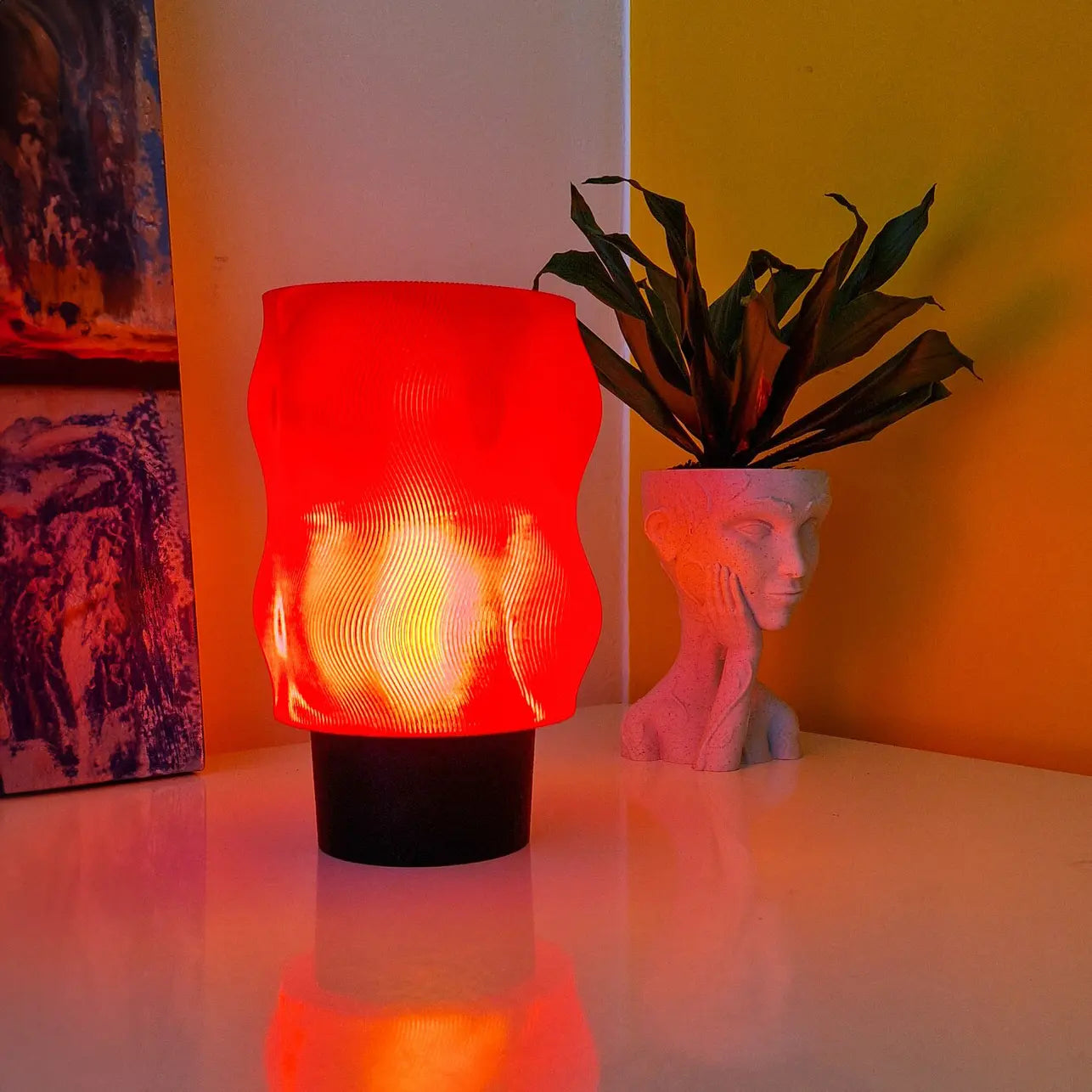 Bubble Table Lamp - Small Minimalist Desk/Bedside Lamp