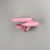  Close view of wall mounted floating shelf - Edodes Fungus in Sacura pink color.