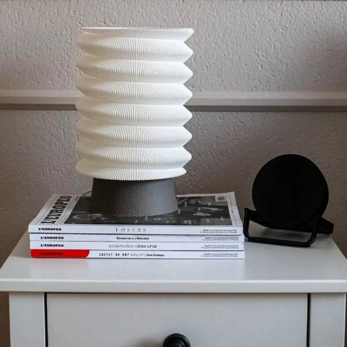 Spiral Minimalist Table Lamp - Desk/Bedside Modern Lamp