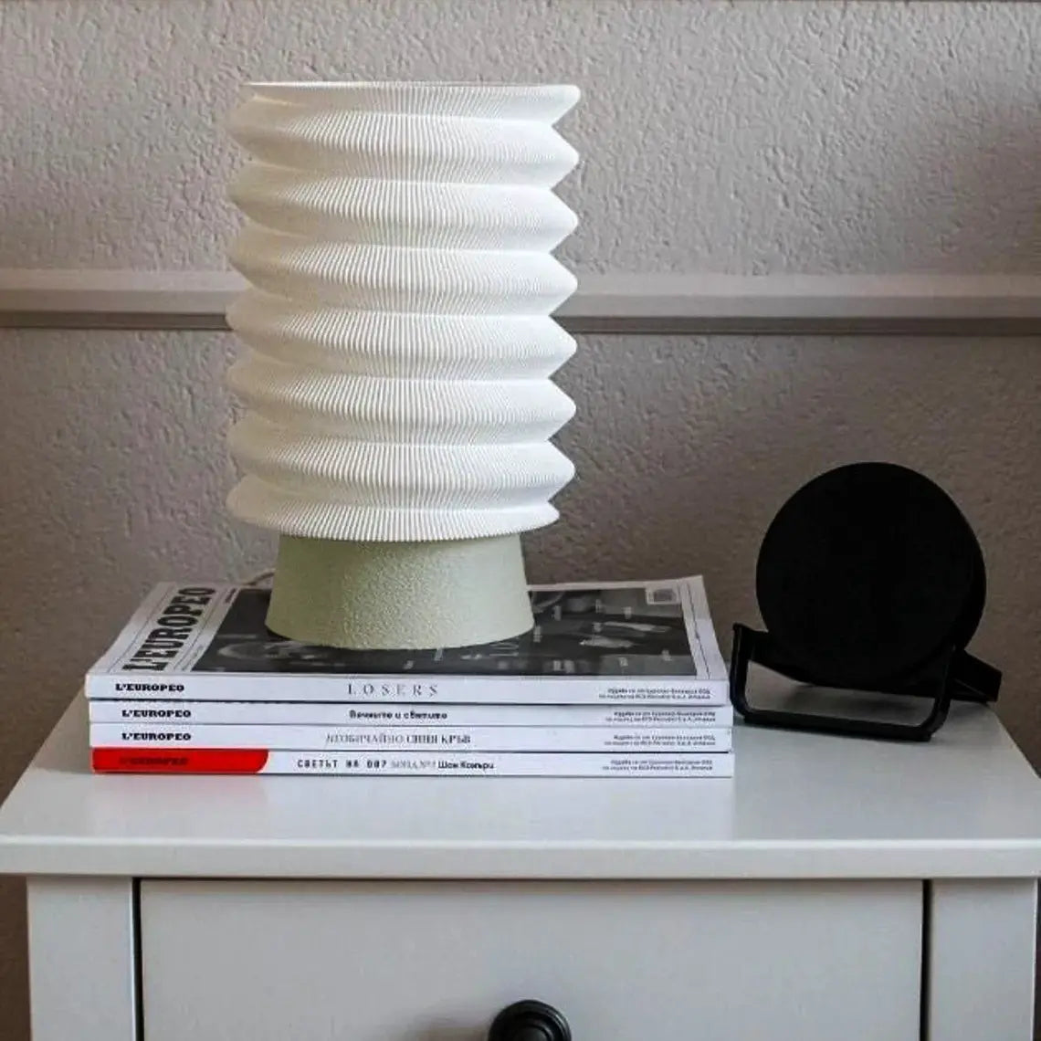 Spiral Minimalist Table Lamp - Desk/Bedside Modern Lamp