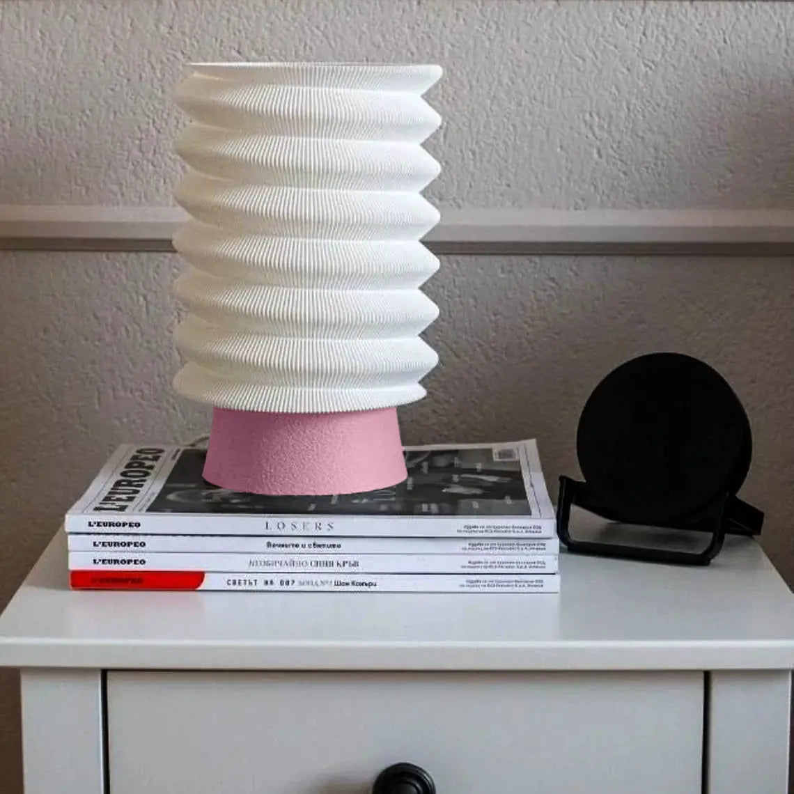 Spiral Minimalist Table Lamp - Desk/Bedside Modern Lamp