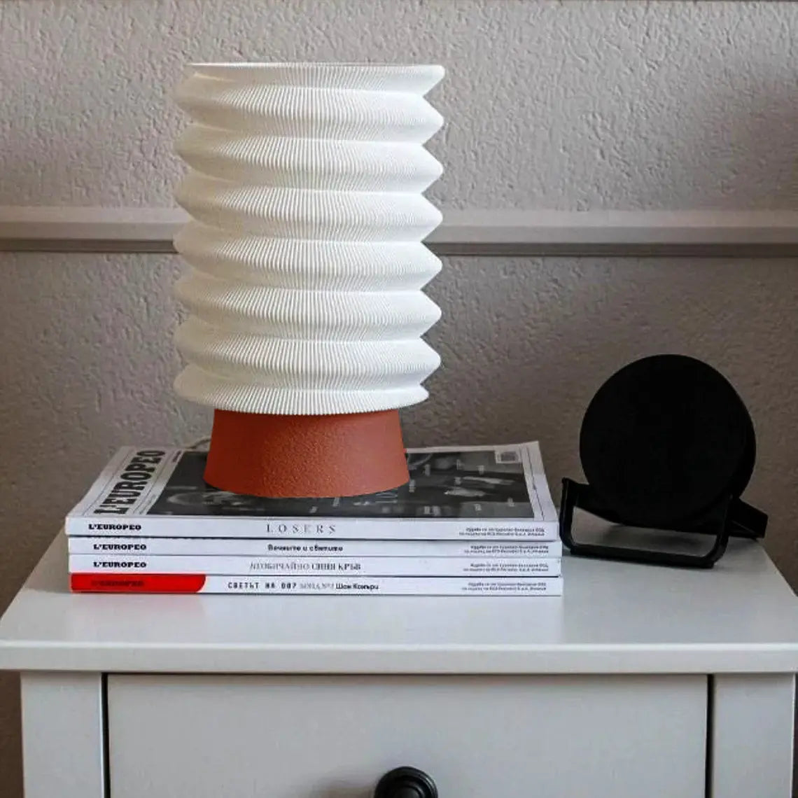 Spiral Minimalist Table Lamp - Desk/Bedside Modern Lamp
