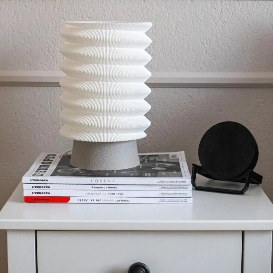 Spiral Minimalist Table Lamp - Desk/Bedside Modern Lamp