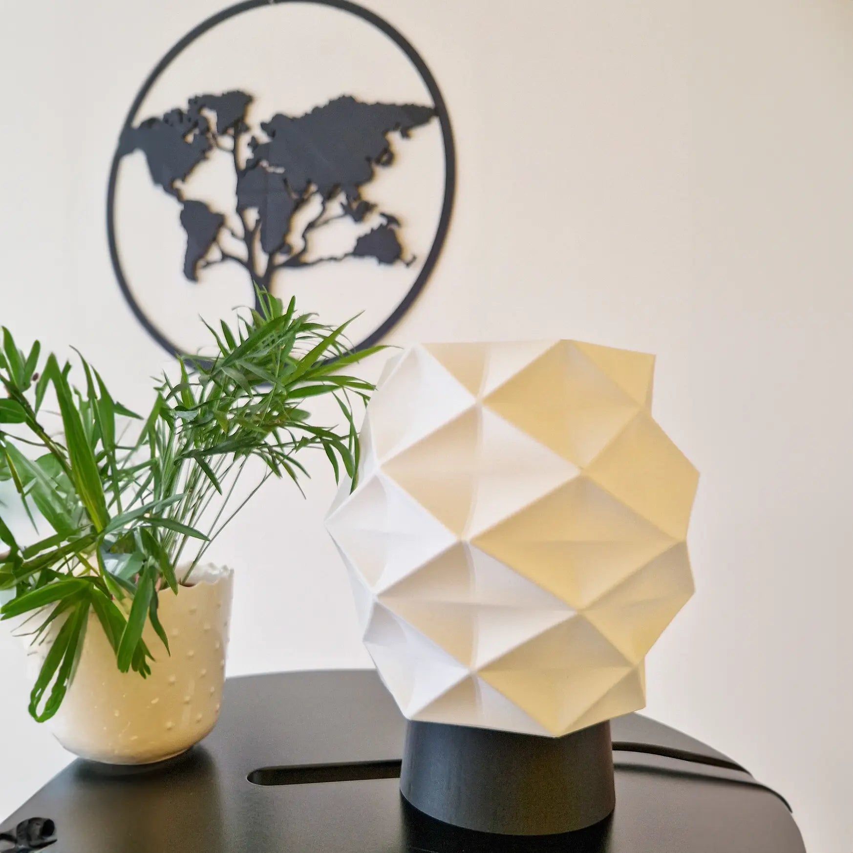 Tetragono Modern Table Lamp  - Minimalist Desk/Bedside Lamp