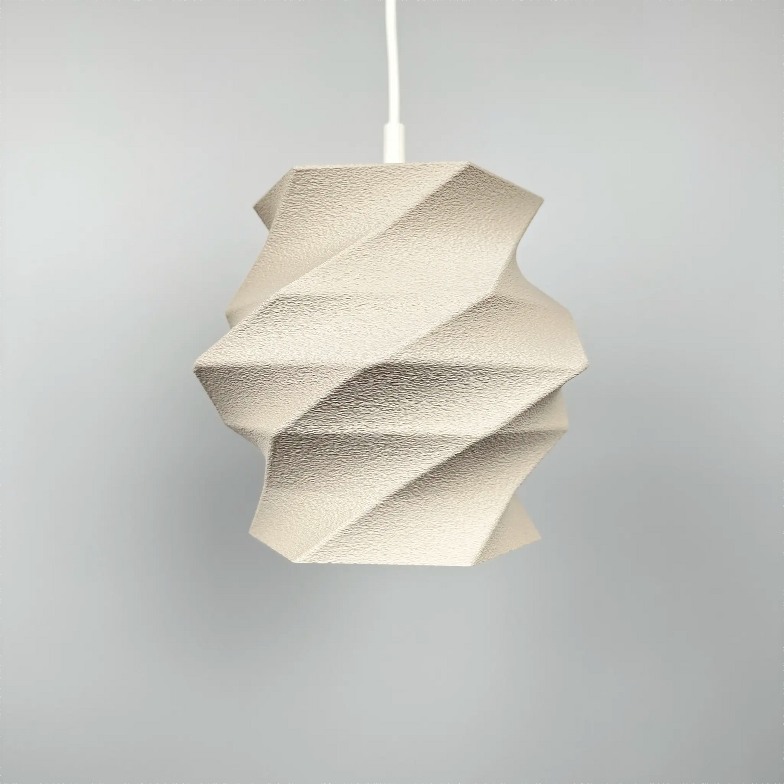 The Flowing Fuzzy Skin Lampshade