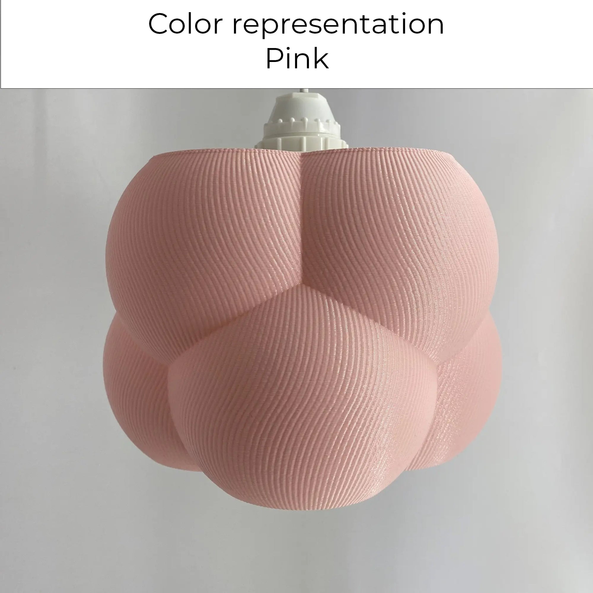 Twisted Pendant Lampshade - Unique Modern Design