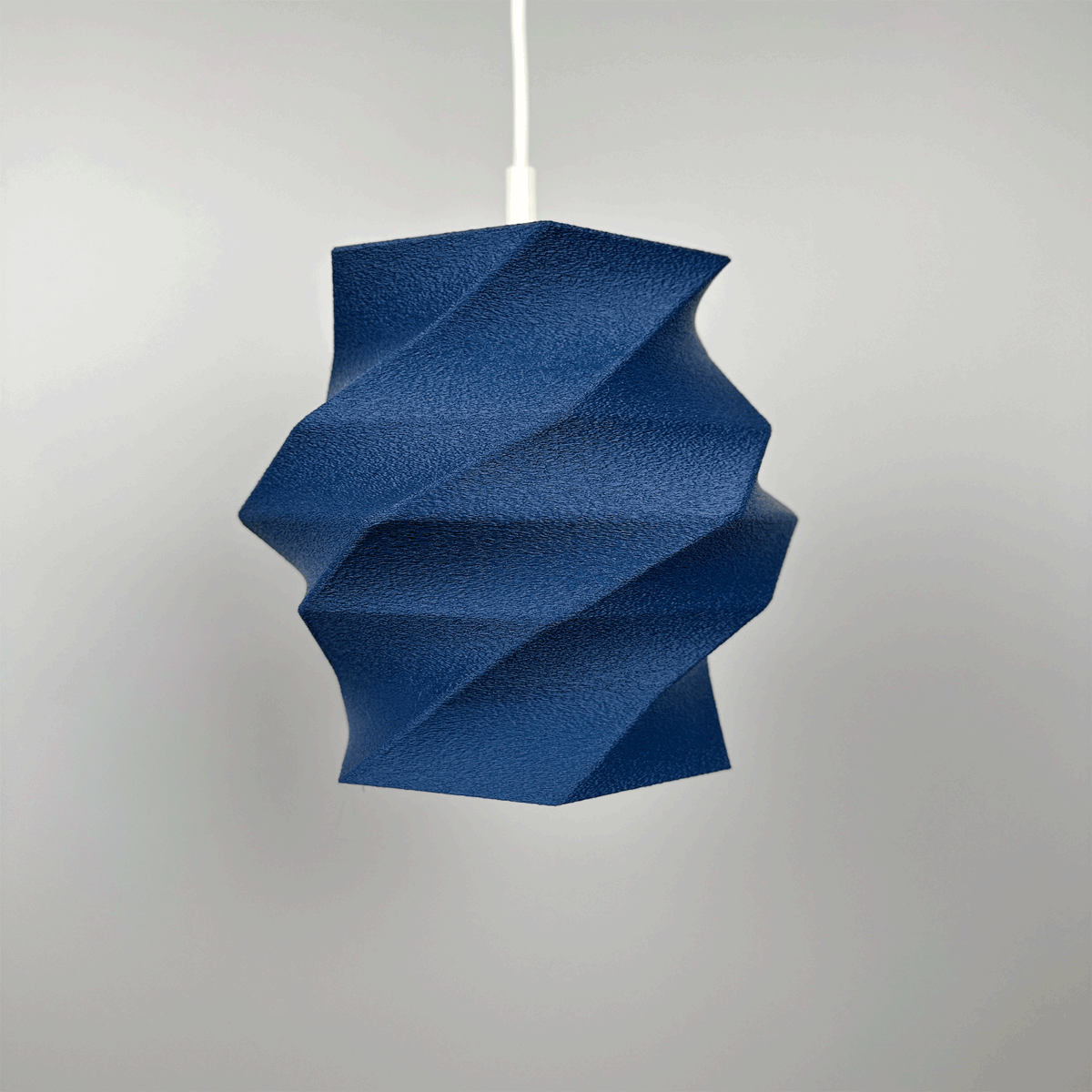 The Flowing Fuzzy Skin Lampshade