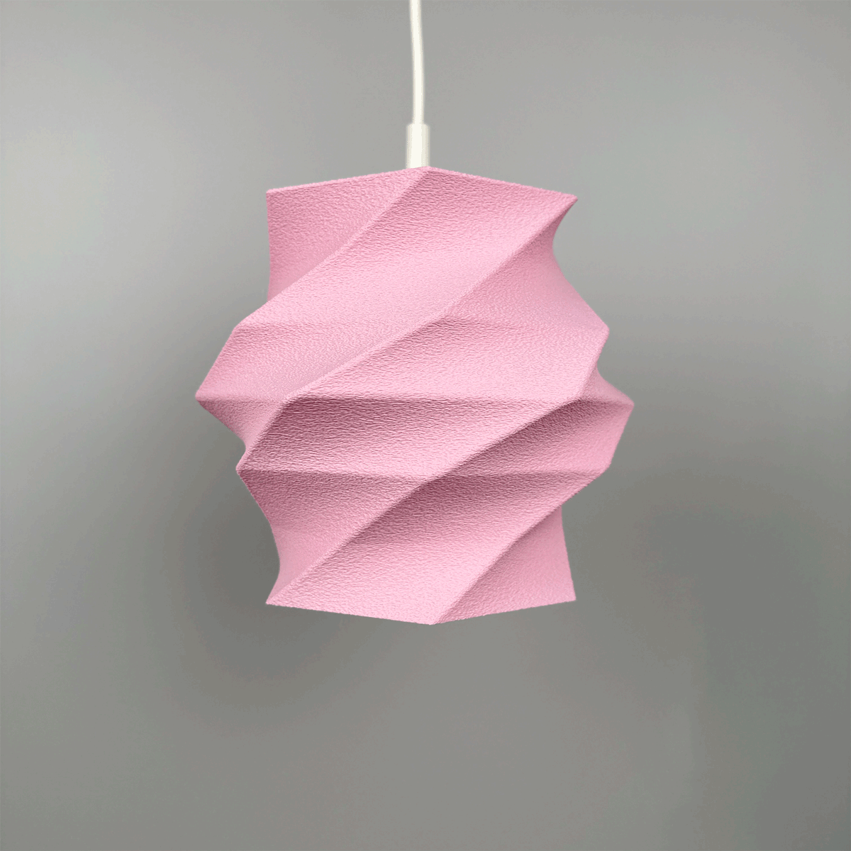 The Flowing Fuzzy Skin Lampshade