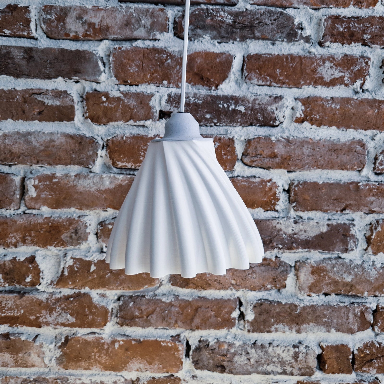 Twisted Pendant Lampshade - Unique Modern Design