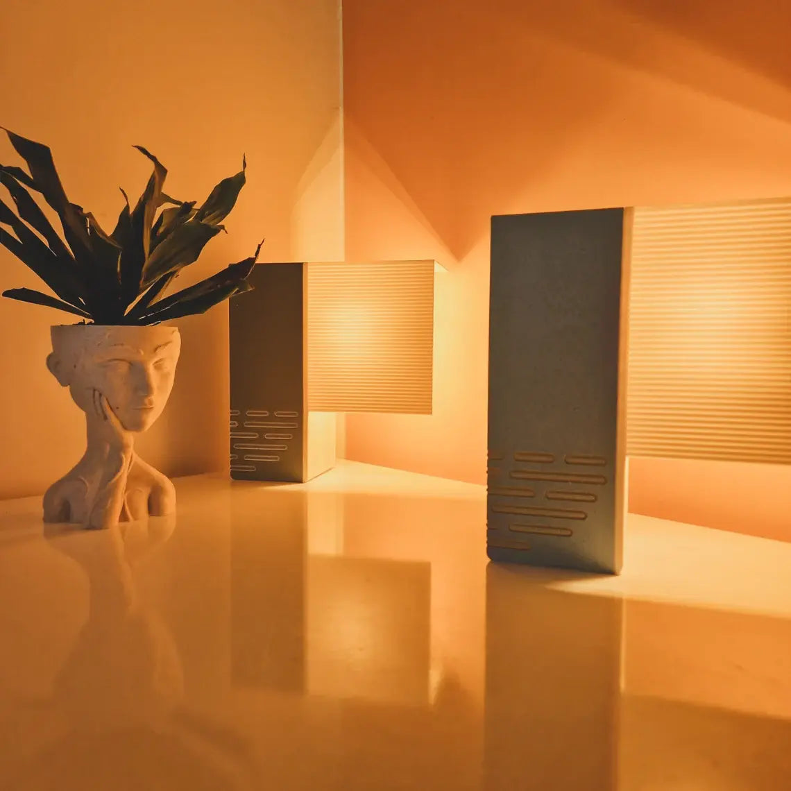 Art Deco Lamp - Original Minimalist Table/Desk/Bedside Lamp