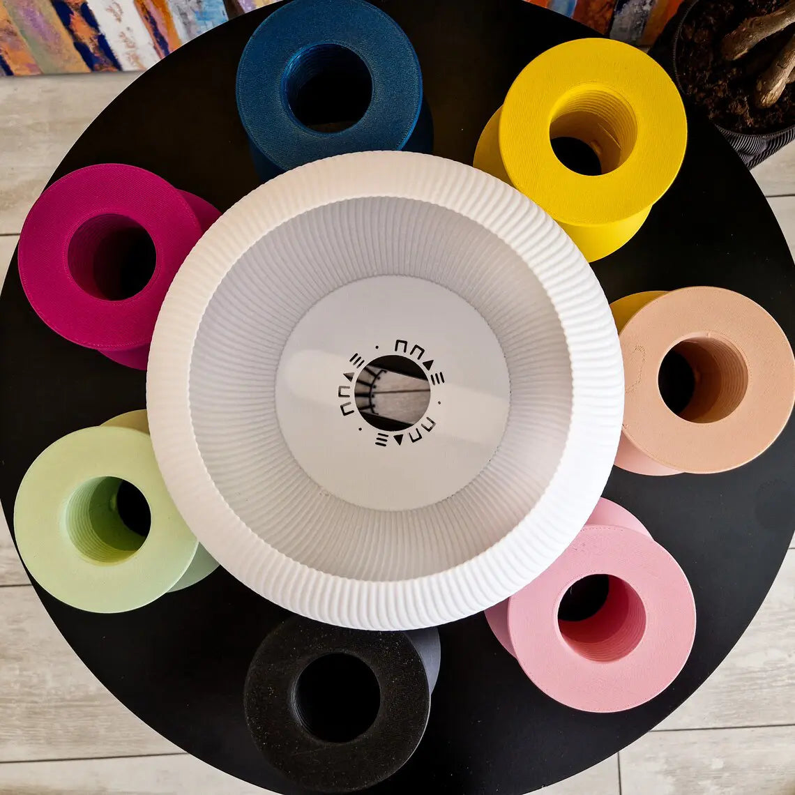 Bubble Gum Table Lamp - Minimalist Desk/Bedside Lamp