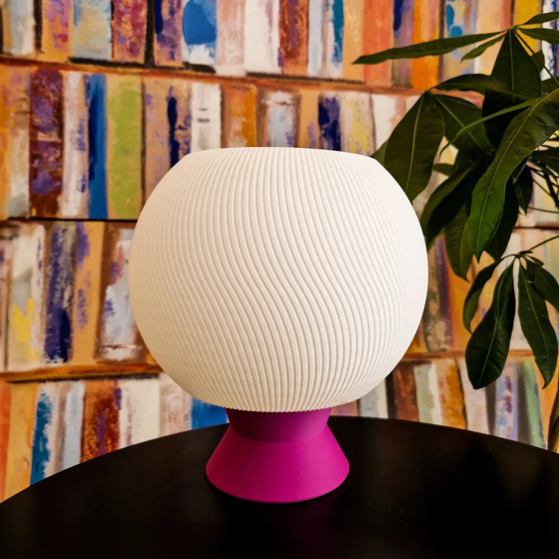Bubble Gum Table Lamp - Minimalist Desk/Bedside Lamp