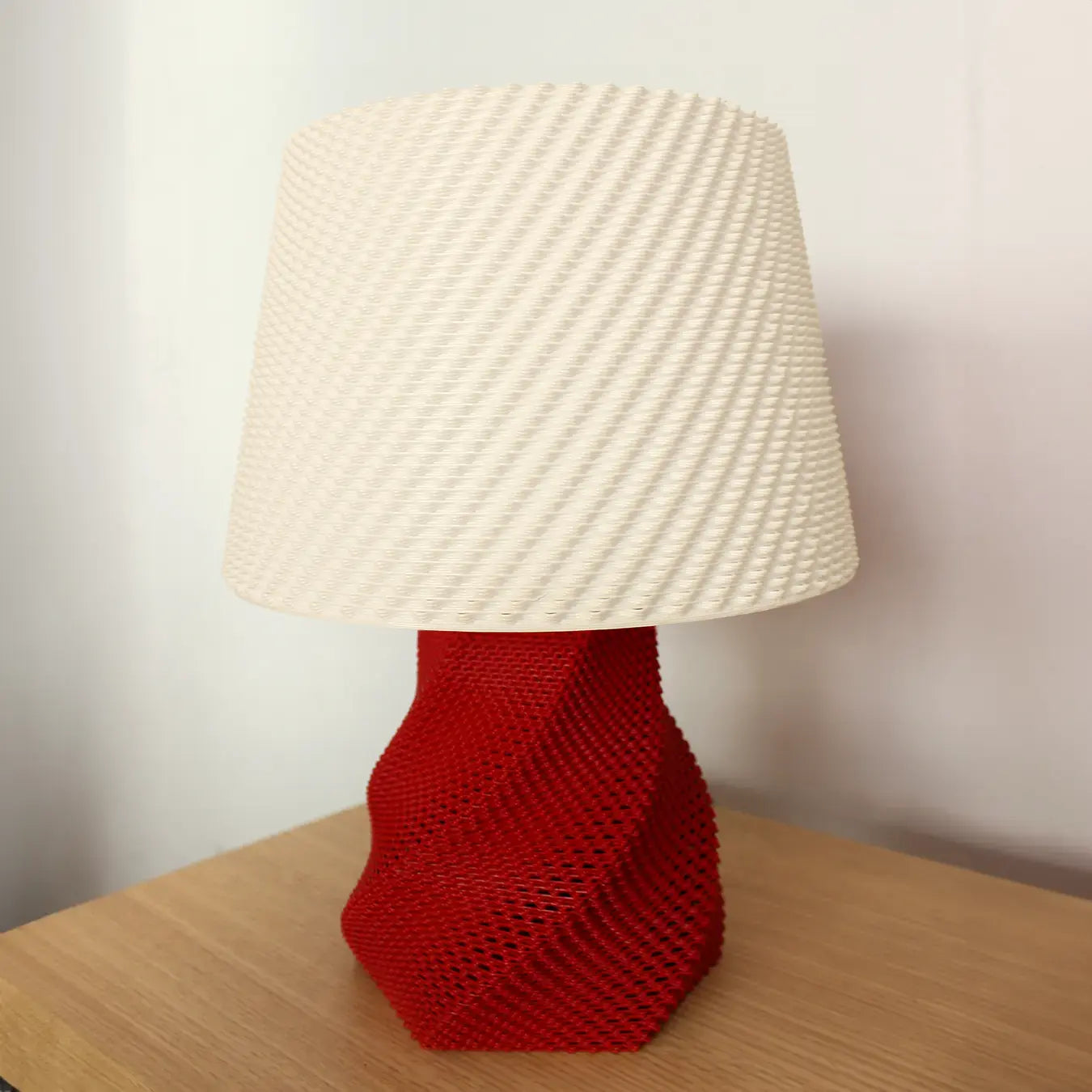 Julian Table Lamp: A Cozy Weave of Light and Comfort