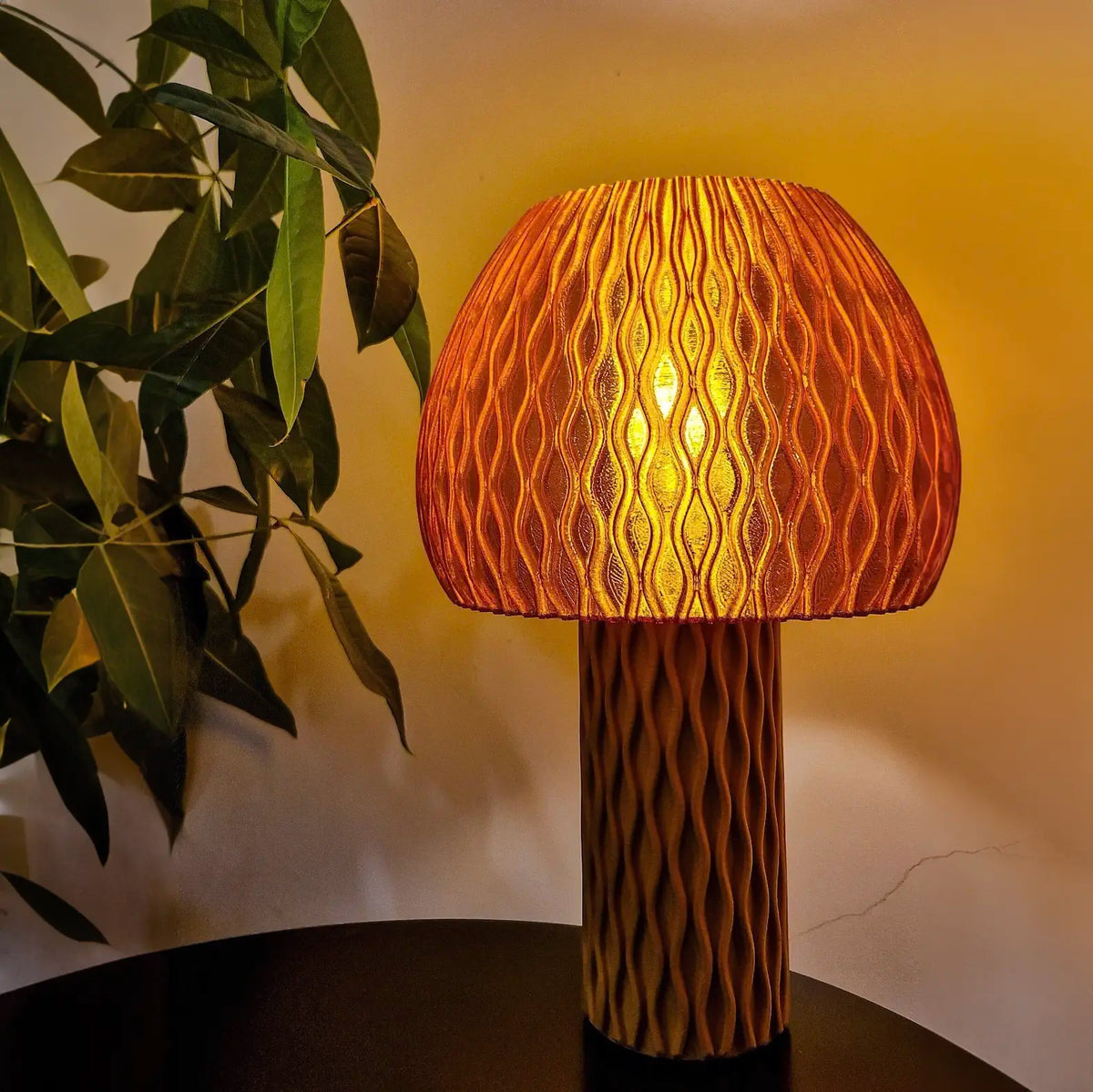 Mushroom Table Lamp - Retro Design