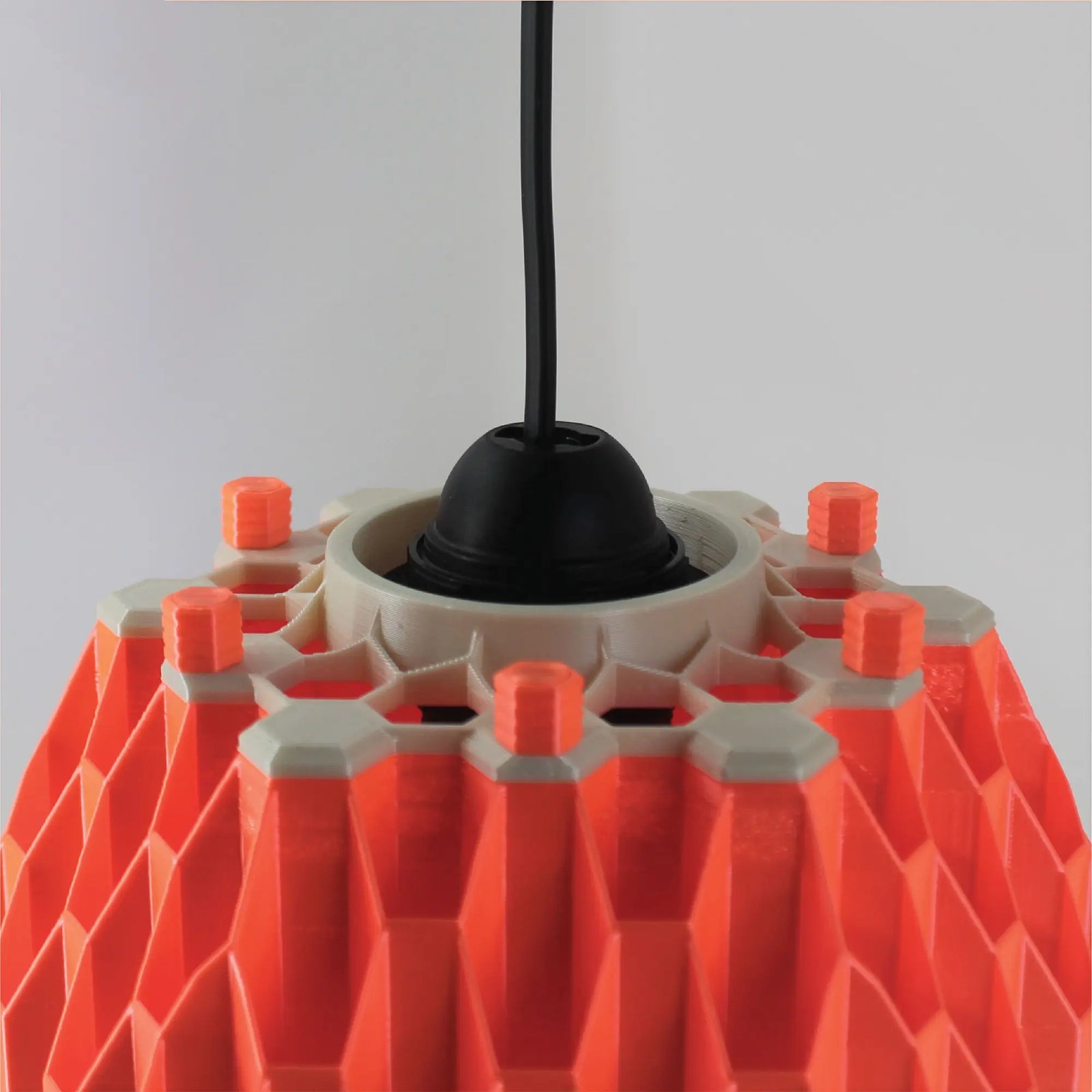 The Hex Overload Lampshade: Modern Geometric Elegance