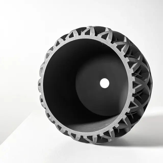 Torio Planter Pot with Drainage Tray & Stand: Modern and Unique Home Decor for Plants