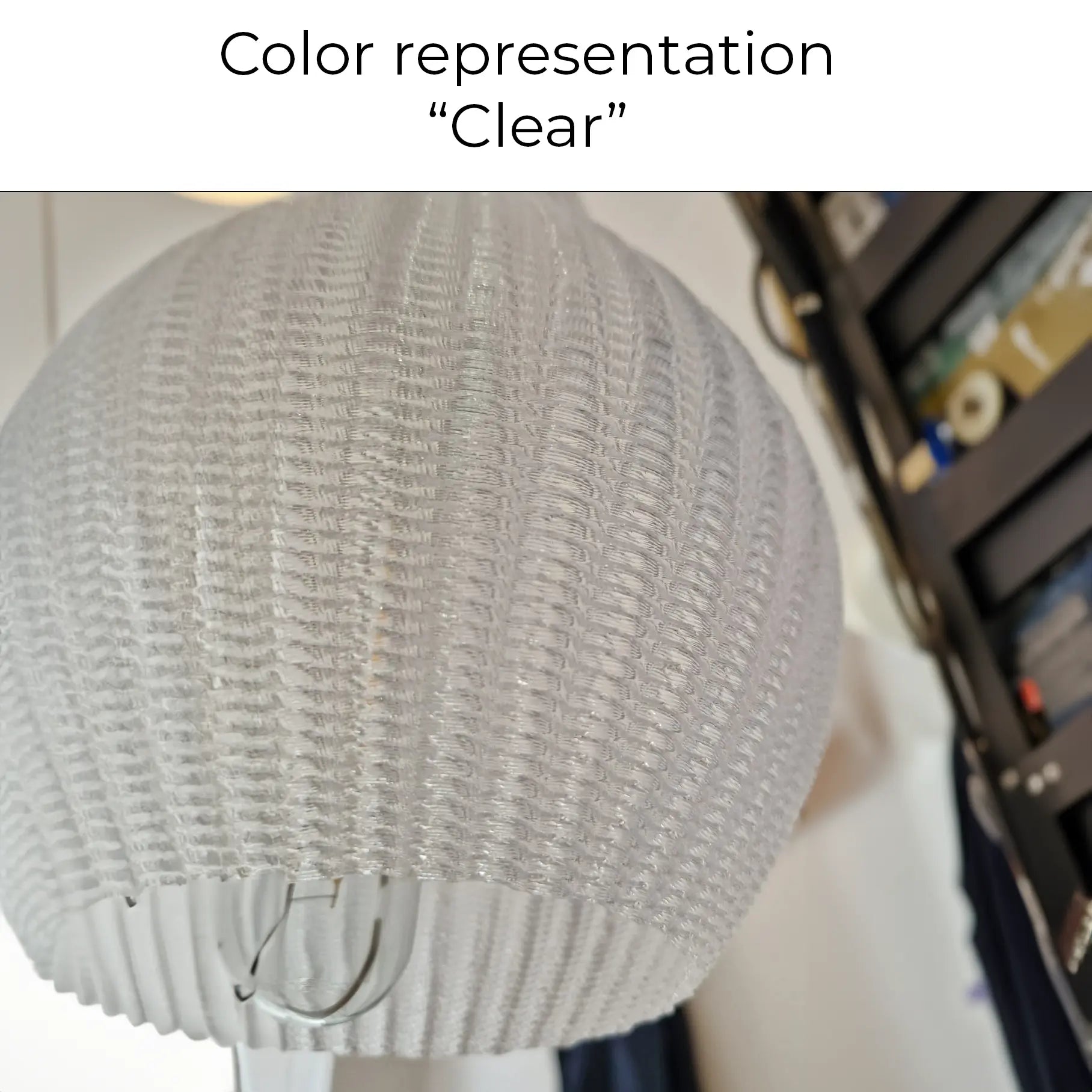 Pantalla de lámpara colgante retorcida: diseño moderno único