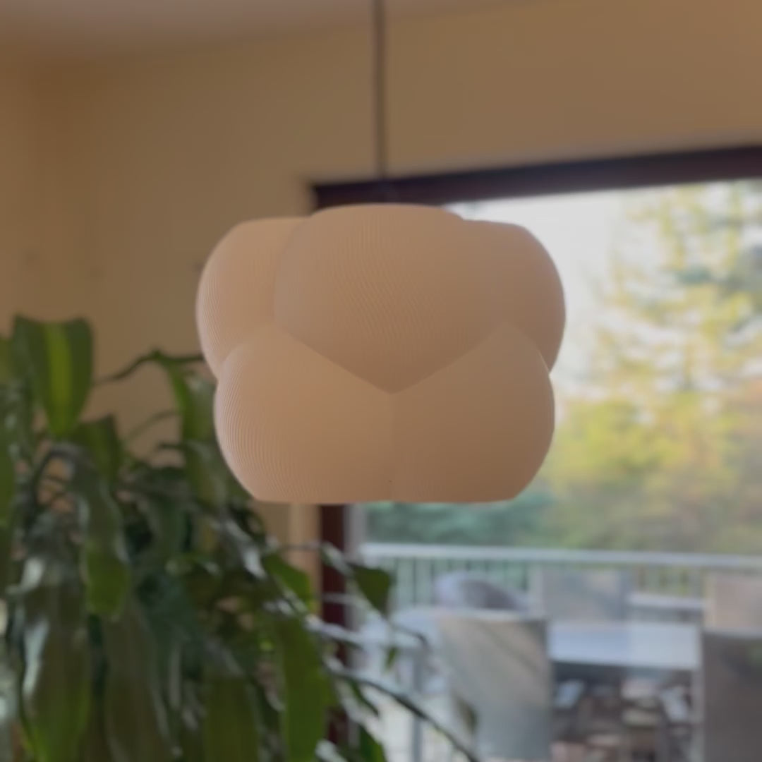 The Cloud Lampshade: Serene & Soft Lighting for a Calm Home