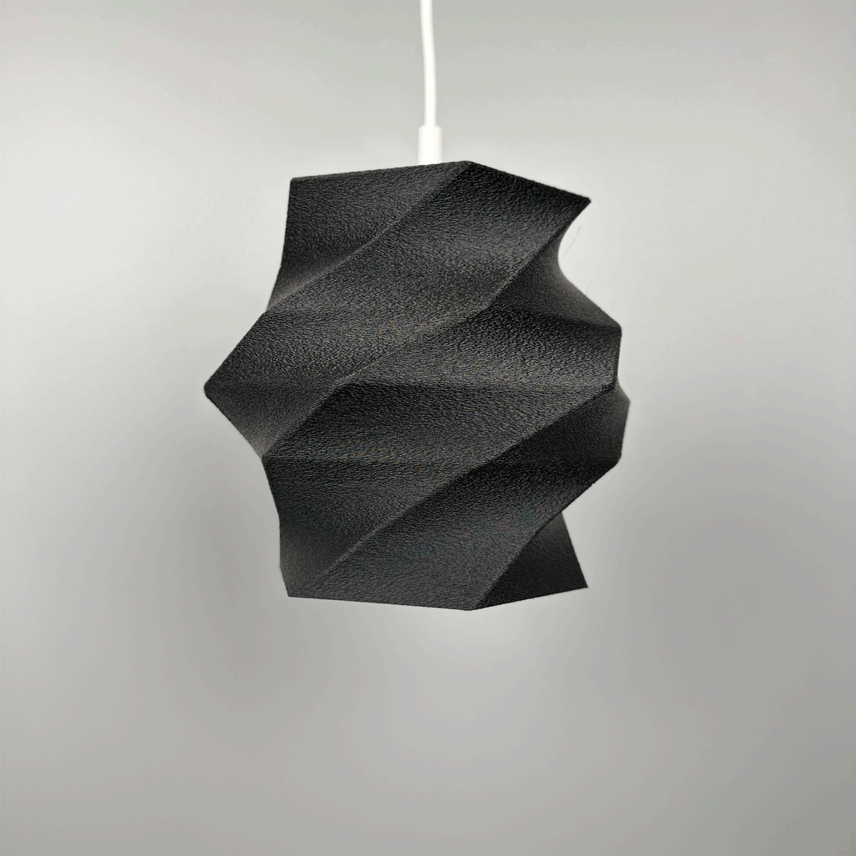 The Flowing Fuzzy Skin Lampshade