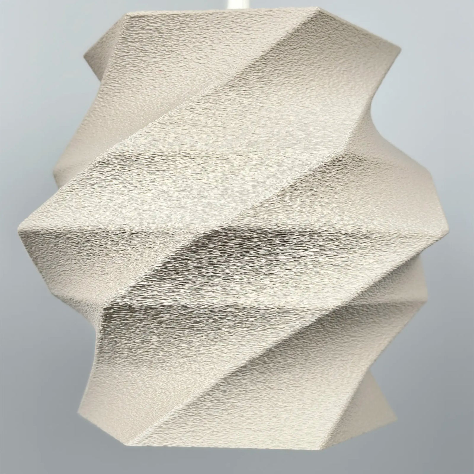 The Flowing Fuzzy Skin Lampshade