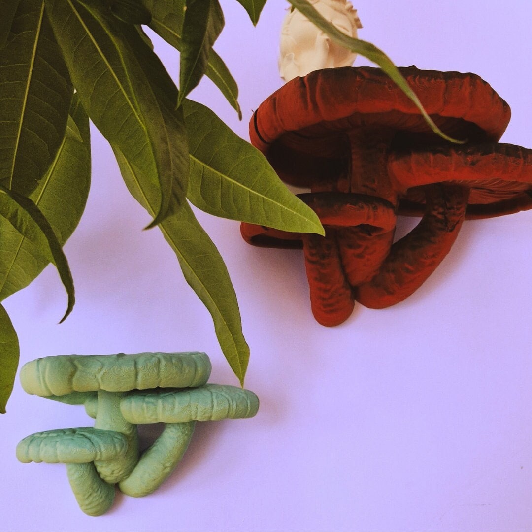 Wall mounted floating shelf - EDODES FUNGUS - WALL MUSHROOM SHELF